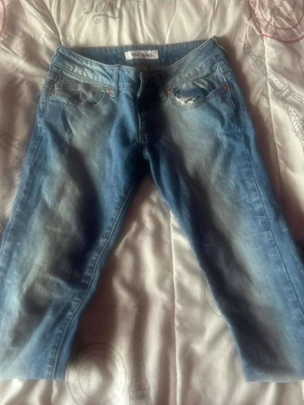 Faded Blue Women's Jeans - Classic Stretch Denim